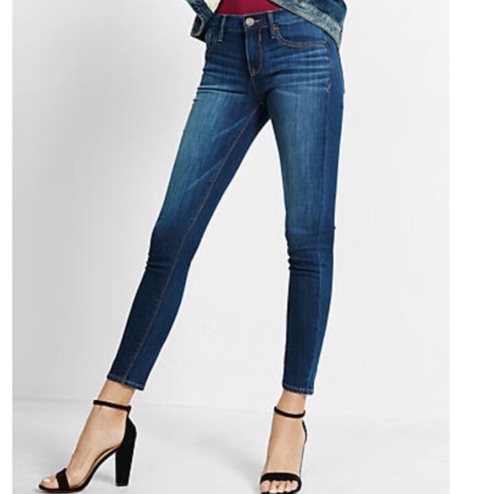 Express Legging Mia Mid Rise Jeans